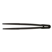 Щипцы (пинцет) 30,5 см. прямые нейлон (-40°C /+220°C), черные Abert /1/12/