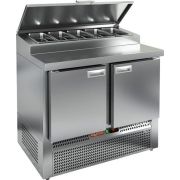 Стол холодильный для пиццы PZE1-11/GN (1/3) Hicold