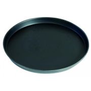 Противень для пиццы d=45 см. h=4 см. голубая сталь Gimetal /1/20/