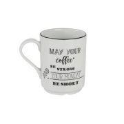 BE HAPPY Кружка с ручкой 345 мл