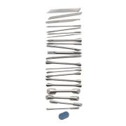 Набор для карвинга 22 пр. + водный камень нерж. Tellier /1/4/