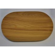 Доска для подачи овал. 260*160*15 мм. бук /1/