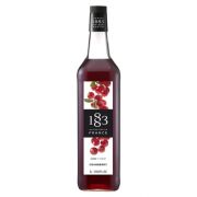 Сироп 1883 Maison Routin Клюква (Cranberry), 1 литр [81230025]