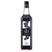 Сироп 1883 Maison Routin Черная смородина (Blackcurrant), 1 литр [81230013]