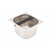Нок-бокс металлический для кофейного жмыха 17,6*16,2*10 см. MGsteel  /1/24/