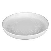 Тарелка круглая с бортом d=23cм, серия «White Raw Wood» P.L. - ProffCuisine
