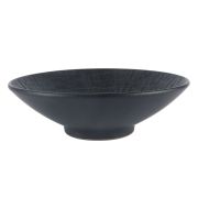 Блюдо для салата d=22.5 см, h=5.4 см, 600мл, серия «Black Raw Wood» P.L. - ProffCuisine