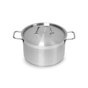 КАСТРЮЛЯ 5л нерж.тройное дно d=235 h=130, ИНДУКЦИЯ, серия «Satin» LUXSTAHL