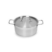 КАСТРЮЛЯ 3л нерж.тройное дно d=215 h=95, ИНДУКЦИЯ, серия «Satin» LUXSTAHL
