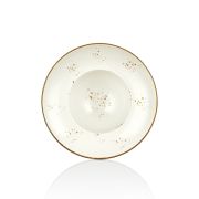 Тарелка глубокая «Elegance» 26см.650мл. фарфор By Bone