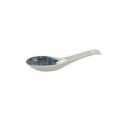 OLD FASHION PETROL BLUE SPOON 14CM