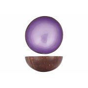 Чаша декоративная  METALLIC PURPLE PAINT D14CM
