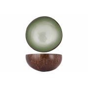 Чаша декоративная  METALLIC MINT GREEN PAINTD14CM