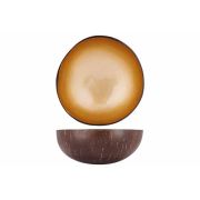 Чаша декоративная  METALLIC LIGHT GOLD PAINTD14CM