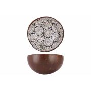 Чаша декоративная  BLACK / EGGSHELL D14CM