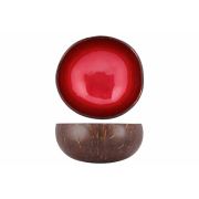 Чаша декоративная  METALLIC RED PAINT D14CM