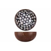 Чаша декоративная  BLACK / PEARL D14CM