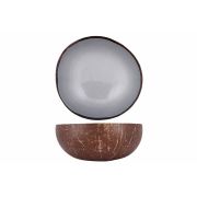Чаша декоративная  METALLIC BLUE GREY PAINT D14CM