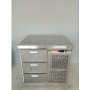 Стол холодильный HICOLD GN 3 BR2 TN O без борта