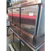 Стол холодильный HICOLD GNE 111/TN с бортом