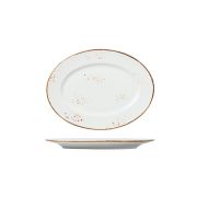 Блюдо овальное 24*17,5 см, фарфор «NOBLE» серия «Grace»