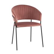 Стул-кресло «Брик» с мягким сиденьем (окрашенный металлокаркас)