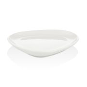 Тарелка мелкая 19*16,5 см,фарфор,серия «Island White», By Bone