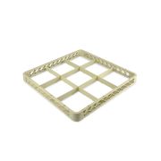 Надстройка для кассеты (72977) 500*510*40 мм. 9 ячеек 155*155*40 мм. бежевая п/п /1/6/