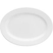 Блюдо овальное с римом 24 см, Gracia, Bone China Classics