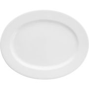 Блюдо овальное с римом 31 см, Gracia, Bone China Classics