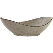 Салатник овальный с разноуровневыми бортами 945 мл, 31,5x16 см, Ston grey, World of Colours
