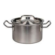Кастрюля 1,3 л, 14*8,5 см с крышкой нерж. P.L. Proff Cuisine