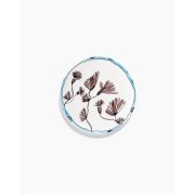 Тарелка 20 см Camelia Aubergine Midnight Flowers