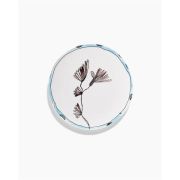 Тарелка 24 см Camelia Aubergine Midnight Flowers