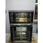 Печь конвекционная UNOX XFT 195+БУ-Шкаф расстоечный UNOX XLT 193
