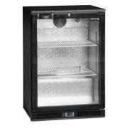 Шкаф холодильный со стеклом TEFCOLD DB126H барный черный