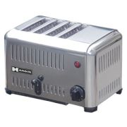 Тостер 220*330*215 мм. на 4 тоста, с таймером HURAKAN /1/