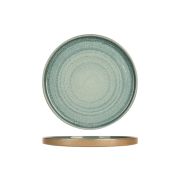 Тарелка с вертикальным бортом d 21 см, BASALT OCEAN GREEN