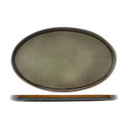 Блюдо овальное 35,5x23,5 см, QUINTANA GREEN