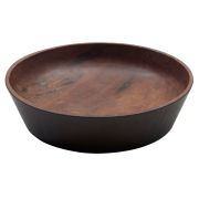 Салатник меламиновый 37*37*9 см , Walnut, P.L.