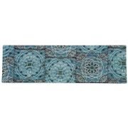 Блюдо,поднос GN 2/4 меламиновый 53*16.2см, Damask Blue, P.L.