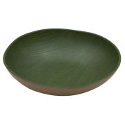 Салатник меламиновый 31.5*31.5*8.5 см P.L. Green Banana Leaf