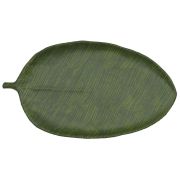 Блюдо,поднос меламиновый 53.5*29см, h=3см P.L. Green Banana Leaf