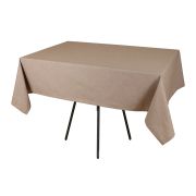 СКАТЕРТЬ РОГОЖКА ЛИНО 1,30х1,95м капучино (цвет 170)