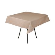 СКАТЕРТЬ РОГОЖКА ЛИНО 1,30х1,30м капучино (цвет 170)