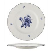 Тарелка десертная 21 см,коллекция «Blue Flower» P.L. Proff Cuisine