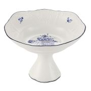 Блюдо на ножке,десертное d=15,5 см,коллекция «Blue Flower»  P.L. Proff Cuisine