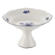 Блюдо на ножке,десертное d=25см, см,коллекция «Blue Flower»  P.L. Proff Cuisine