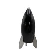 Мельница для специй «Ракета» h 21 см, бук лакированный, цвет черный, ROCKET