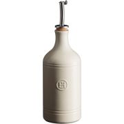 Бутылка для масла и уксуса 400 мл. d=75 мм. h=240 мм. молочная керам Emile Henry /1/3/ ТП